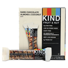 Load image into Gallery viewer, KIND wholesale. Fruit And Nut Bars, Dark Chocolate Almond And Coconut, 1.4 Oz Bar, 12-box. HSD Wholesale: Janitorial Supplies, Breakroom Supplies, Office Supplies.