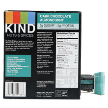 Load image into Gallery viewer, KIND wholesale. Nuts And Spices Bar, Dark Chocolate Almond Mint, 1.4 Oz Bar, 12-box. HSD Wholesale: Janitorial Supplies, Breakroom Supplies, Office Supplies.