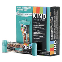 Load image into Gallery viewer, KIND wholesale. Nuts And Spices Bar, Dark Chocolate Almond Mint, 1.4 Oz Bar, 12-box. HSD Wholesale: Janitorial Supplies, Breakroom Supplies, Office Supplies.