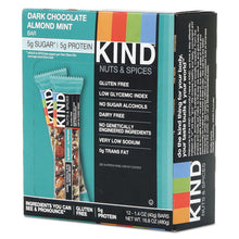 Load image into Gallery viewer, KIND wholesale. Nuts And Spices Bar, Dark Chocolate Almond Mint, 1.4 Oz Bar, 12-box. HSD Wholesale: Janitorial Supplies, Breakroom Supplies, Office Supplies.