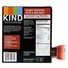 Load image into Gallery viewer, KIND wholesale. Nuts And Spices Bar, Honey Roasted Nuts-sea Salt, 1.4 Oz Bar, 12-box. HSD Wholesale: Janitorial Supplies, Breakroom Supplies, Office Supplies.