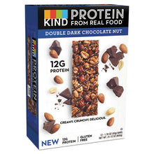 Load image into Gallery viewer, KIND wholesale. Protein Bars, Double Dark Chocolate, 1.76 Oz, 12-pack. HSD Wholesale: Janitorial Supplies, Breakroom Supplies, Office Supplies.