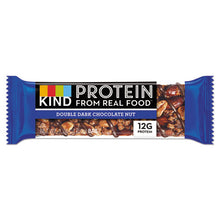 Load image into Gallery viewer, KIND wholesale. Protein Bars, Double Dark Chocolate, 1.76 Oz, 12-pack. HSD Wholesale: Janitorial Supplies, Breakroom Supplies, Office Supplies.