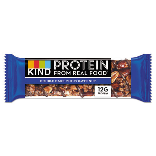 KIND wholesale. Protein Bars, Double Dark Chocolate, 1.76 Oz, 12-pack. HSD Wholesale: Janitorial Supplies, Breakroom Supplies, Office Supplies.