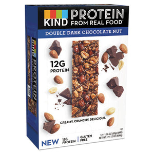 KIND wholesale. Protein Bars, Double Dark Chocolate, 1.76 Oz, 12-pack. HSD Wholesale: Janitorial Supplies, Breakroom Supplies, Office Supplies.