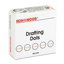 Koh-I-Noor wholesale. Adhesive Drafting Dots, 0.88" Dia, Dries Clear, 500-box. HSD Wholesale: Janitorial Supplies, Breakroom Supplies, Office Supplies.