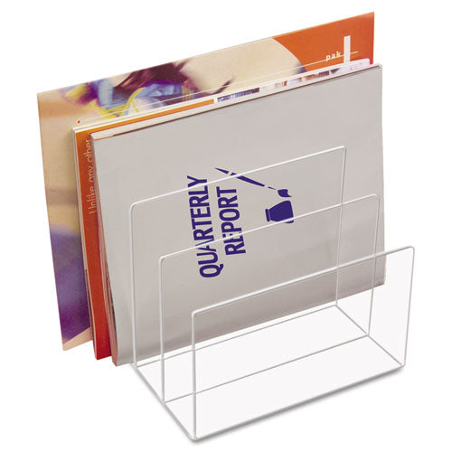 Kantek wholesale. Clear Acrylic Desk File, 3 Sections, Letter To Legal Size Files, 8" X 6.5" X 7.5", Clear. HSD Wholesale: Janitorial Supplies, Breakroom Supplies, Office Supplies.