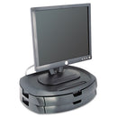 Kantek wholesale. Lcd Monitor Stand, 18" X 12.5" X 5", Black, Supports 35 Lbs. HSD Wholesale: Janitorial Supplies, Breakroom Supplies, Office Supplies.