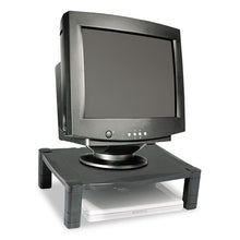 Load image into Gallery viewer, Kantek wholesale. Single-level Monitor Stand, 17&quot; X 13.25&quot; X 3&quot; To 6.5&quot;, Black, Supports 50 Lbs. HSD Wholesale: Janitorial Supplies, Breakroom Supplies, Office Supplies.