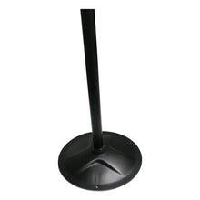 Load image into Gallery viewer, Kantek wholesale. Floor Stand For Sanitizer Dispensers, Height Adjustable From 50&quot; To 60&quot;, Black. HSD Wholesale: Janitorial Supplies, Breakroom Supplies, Office Supplies.