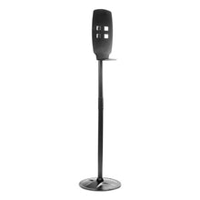 Load image into Gallery viewer, Kantek wholesale. Floor Stand For Sanitizer Dispensers, Height Adjustable From 50&quot; To 60&quot;, Black. HSD Wholesale: Janitorial Supplies, Breakroom Supplies, Office Supplies.