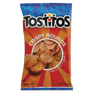 Tostitos® wholesale. Tortilla Chips Crispy Rounds, 3 Oz Bag, 28-carton. HSD Wholesale: Janitorial Supplies, Breakroom Supplies, Office Supplies.