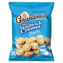 Grandma's® wholesale. Mini Vanilla Creme Sandwich Cookies, 3.71 Oz, 24-carton. HSD Wholesale: Janitorial Supplies, Breakroom Supplies, Office Supplies.
