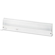 Load image into Gallery viewer, Ledu® wholesale. Under-cabinet Fluorescent Fixture, Steel, 18.25&quot;w X 4&quot;d X 1.63&quot;h, White. HSD Wholesale: Janitorial Supplies, Breakroom Supplies, Office Supplies.