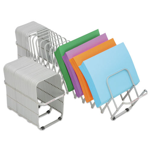 LEE wholesale. Flexifile Expandable Collator To Organizer, 24 Sections, Letter To Legal Size Files, 6.5" X 10.25" X 10.5", Silver. HSD Wholesale: Janitorial Supplies, Breakroom Supplies, Office Supplies.