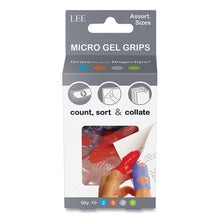 Load image into Gallery viewer, LEE wholesale. Tippi Micro-gel Fingertip Grips, Assorted Sizes, 10-pack. HSD Wholesale: Janitorial Supplies, Breakroom Supplies, Office Supplies.