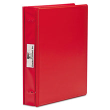 Load image into Gallery viewer, Charles Leonard® wholesale. Varicap Expandable Binder, 2 Posts, 6&quot; Capacity, 11 X 8.5, Red. HSD Wholesale: Janitorial Supplies, Breakroom Supplies, Office Supplies.