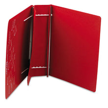 Load image into Gallery viewer, Charles Leonard® wholesale. Varicap Expandable Binder, 2 Posts, 6&quot; Capacity, 11 X 8.5, Red. HSD Wholesale: Janitorial Supplies, Breakroom Supplies, Office Supplies.