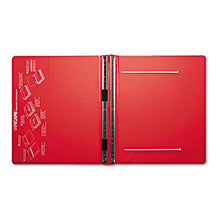 Load image into Gallery viewer, Charles Leonard® wholesale. Varicap Expandable Binder, 2 Posts, 6&quot; Capacity, 11 X 8.5, Red. HSD Wholesale: Janitorial Supplies, Breakroom Supplies, Office Supplies.