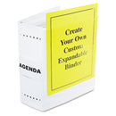 Charles Leonard® wholesale. Varicap Expandable Binder, 2 Posts, 6" Capacity, 11 X 8.5, White. HSD Wholesale: Janitorial Supplies, Breakroom Supplies, Office Supplies.