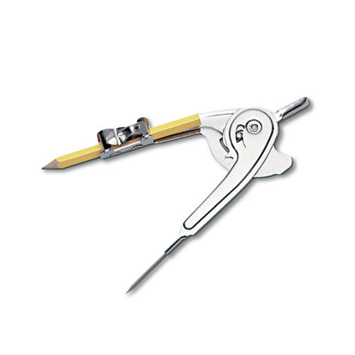 Charles Leonard® wholesale. Ball Bearing Compass W- Traditional Pointed Tip, 12" Maximum Dia., Metal, Dozen. HSD Wholesale: Janitorial Supplies, Breakroom Supplies, Office Supplies.
