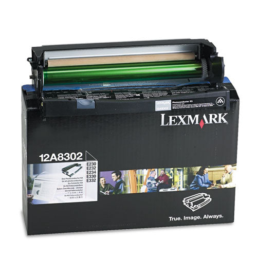 Lexmark™ wholesale. LEXMARK 12a8302 Photoconductor Kit, 30,000 Page-yield, Black. HSD Wholesale: Janitorial Supplies, Breakroom Supplies, Office Supplies.
