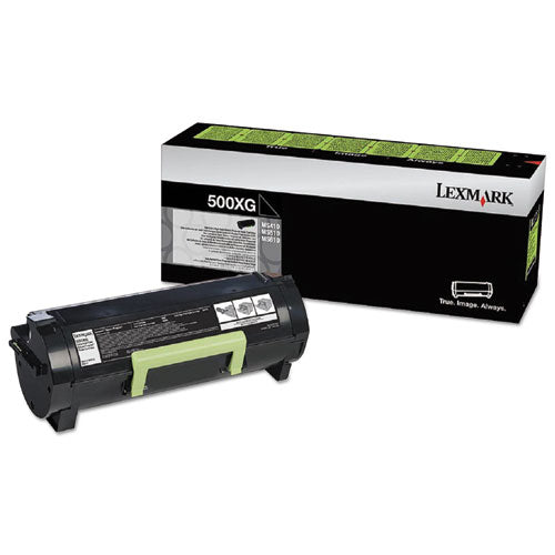 Lexmark™ wholesale. LEXMARK 50f0x0g High-yield Toner, 10,000 Page-yield, Black. HSD Wholesale: Janitorial Supplies, Breakroom Supplies, Office Supplies.