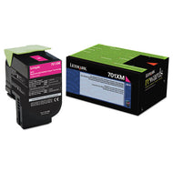 Lexmark™ wholesale. LEXMARK 70c1xm0 Return Program Extra High-yield Toner, 4,000 Page-yield, Magenta. HSD Wholesale: Janitorial Supplies, Breakroom Supplies, Office Supplies.