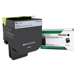 Lexmark™ wholesale. LEXMARK 71b1xk0 Unison Extra High-yield Toner, 8,000 Page-yield, Black. HSD Wholesale: Janitorial Supplies, Breakroom Supplies, Office Supplies.