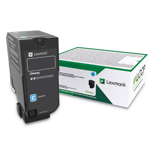Lexmark™ wholesale. LEXMARK 74c0hcg High-yield Toner, 12,000 Page-yield, Cyan. HSD Wholesale: Janitorial Supplies, Breakroom Supplies, Office Supplies.