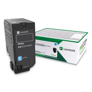 Lexmark™ wholesale. LEXMARK 74c0hcg High-yield Toner, 12,000 Page-yield, Cyan. HSD Wholesale: Janitorial Supplies, Breakroom Supplies, Office Supplies.