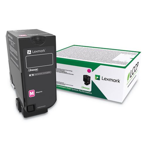Lexmark™ wholesale. LEXMARK 74c0hmg High-yield Toner, 12,000 Page-yield, Magenta. HSD Wholesale: Janitorial Supplies, Breakroom Supplies, Office Supplies.