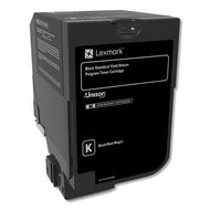 Lexmark™ wholesale. LEXMARK 74c10k0 Return Program Unison Toner, 3,000 Page-yield, Black. HSD Wholesale: Janitorial Supplies, Breakroom Supplies, Office Supplies.