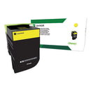 Lexmark™ wholesale. LEXMARK 80c0xyg Return Program Extra High-yield Toner, 4,000 Page-yield, Yellow, Taa Compliant. HSD Wholesale: Janitorial Supplies, Breakroom Supplies, Office Supplies.
