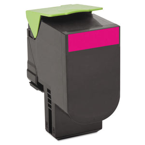 Lexmark™ wholesale. LEXMARK 80c10m0 Return Program Toner, 1,000 Page-yield, Magenta. HSD Wholesale: Janitorial Supplies, Breakroom Supplies, Office Supplies.