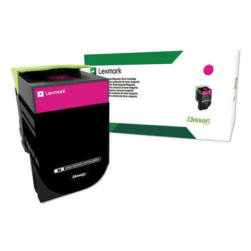 Lexmark™ wholesale. LEXMARK 80c1hm0 Return Program High-yield Toner, 3,000 Page-yield, Magenta. HSD Wholesale: Janitorial Supplies, Breakroom Supplies, Office Supplies.