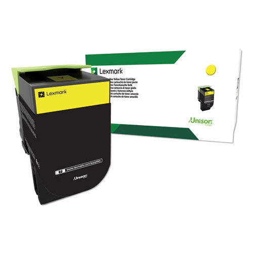 Lexmark™ wholesale. LEXMARK 80c1hy0 Return Program High-yield Toner, 3,000 Page-yield, Yellow. HSD Wholesale: Janitorial Supplies, Breakroom Supplies, Office Supplies.