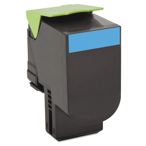 Lexmark™ wholesale. LEXMARK 80c1xc0 Return Program Toner, 4,000 Page-yield, Cyan. HSD Wholesale: Janitorial Supplies, Breakroom Supplies, Office Supplies.