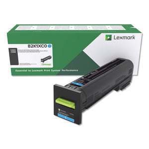 Lexmark™ wholesale. LEXMARK 82k1xc0 Return Program Extra High-yield Toner, 22,000 Page-yield, Cyan. HSD Wholesale: Janitorial Supplies, Breakroom Supplies, Office Supplies.