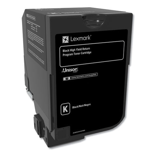 Lexmark™ wholesale. LEXMARK 84c1hk0 Return Program Unison High-yield Toner, 25,000 Page-yield, Black. HSD Wholesale: Janitorial Supplies, Breakroom Supplies, Office Supplies.