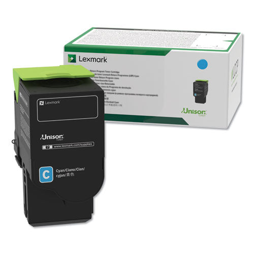 Lexmark™ wholesale. LEXMARK C2310c0 Toner, 1,000 Page-yield, Cyan. HSD Wholesale: Janitorial Supplies, Breakroom Supplies, Office Supplies.