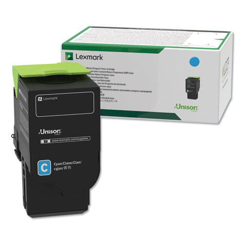 Lexmark™ wholesale. LEXMARK C231hc0 Return Program High-yield Toner, 2,300 Page-yield, Cyan. HSD Wholesale: Janitorial Supplies, Breakroom Supplies, Office Supplies.