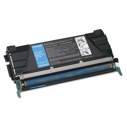 Lexmark™ wholesale. LEXMARK C5220cs Return Program Toner, 3,000 Page-yield, Cyan. HSD Wholesale: Janitorial Supplies, Breakroom Supplies, Office Supplies.