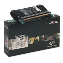 Load image into Gallery viewer, Lexmark™ wholesale. LEXMARK C5220ks Return Program Toner, 4,000 Page-yield, Black. HSD Wholesale: Janitorial Supplies, Breakroom Supplies, Office Supplies.