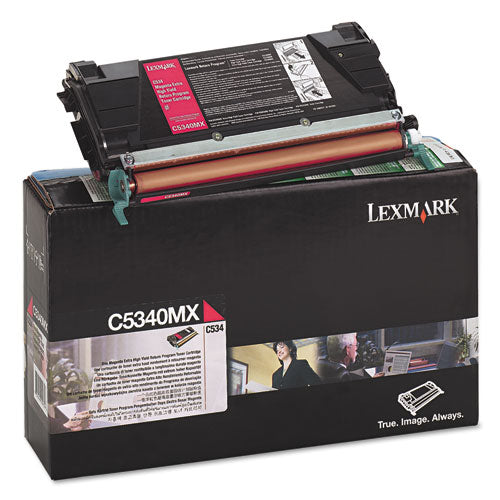 Lexmark™ wholesale. LEXMARK C5340mx Return Program Extra High-yield Toner, 7,000 Page-yield, Magenta. HSD Wholesale: Janitorial Supplies, Breakroom Supplies, Office Supplies.