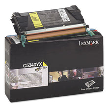 Load image into Gallery viewer, Lexmark™ wholesale. LEXMARK C5340yx Return Program High-yield Toner, 7,000 Page-yield, Yellow. HSD Wholesale: Janitorial Supplies, Breakroom Supplies, Office Supplies.