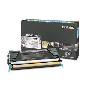 Lexmark™ wholesale. LEXMARK C734a1kg Return Program Toner, 8,000 Page-yield, Black. HSD Wholesale: Janitorial Supplies, Breakroom Supplies, Office Supplies.