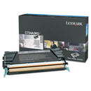 Lexmark™ wholesale. LEXMARK C734a2kg High-yield Toner, 8,000 Page-yield, Black. HSD Wholesale: Janitorial Supplies, Breakroom Supplies, Office Supplies.