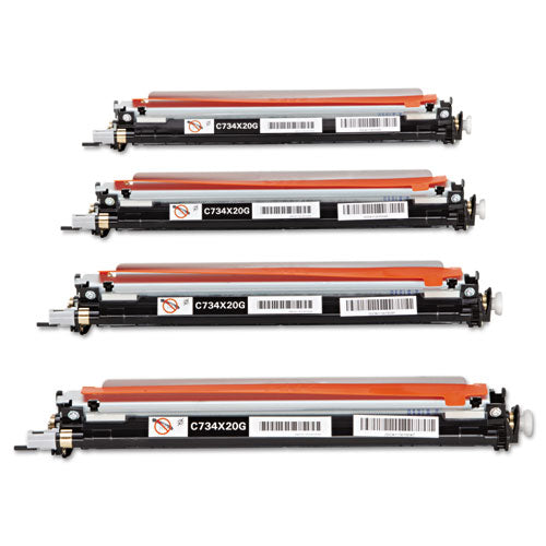 Lexmark™ wholesale. LEXMARK C734x24g Photoconductor Kit, 20,000 Page-yield, 4-pack. HSD Wholesale: Janitorial Supplies, Breakroom Supplies, Office Supplies.