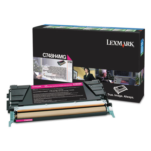 Lexmark™ wholesale. LEXMARK C748h1mg Return Program High-yield Toner, 10,000 Page-yield, Magenta, Taa Compliant. HSD Wholesale: Janitorial Supplies, Breakroom Supplies, Office Supplies.